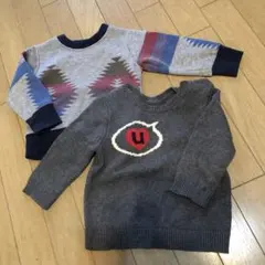 Blue Mart/GAP 90サイズ トレーナー 2点セット