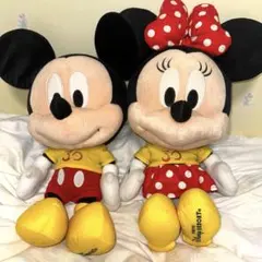 ディズニー30周年ぬいぐるみ　ミッキー　ミニー