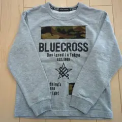 BLUE CROSS 長袖 迷彩柄 130