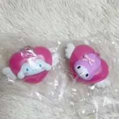 新品　サンリオ　夢見るライトエンジェルスイング　マイメロ　シナモン　ガチャガチャ