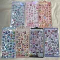 ぷくぷくシール3D ボンボンドロップ風 ぷくぷくシール　立体シール