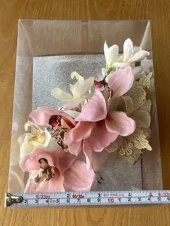 和装 髪飾り ピンク