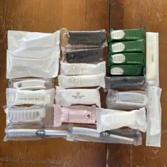 ホテルアメニティ ヘアブラシ20本 コーム2本