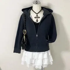 美品☆ラルフローレン☆ y2k 平成ギャル ビッグポニー ネイビー