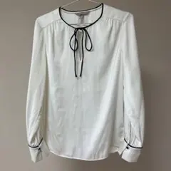 H&M ホワイトブラウス