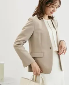 ロペピクニック　360°ウルトラストレッチ/ノーラペルジャケット