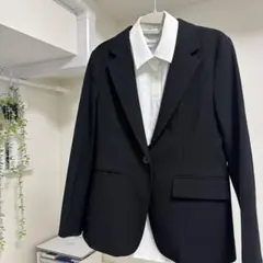 GU ブラック テーラードジャケット セット