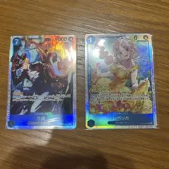 ワンピースカードゲーム　神の島の冒険　サボSR レベッカSR ２枚セット