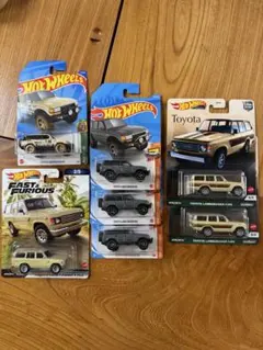 ホットウィール トヨタ ランドクルーザー まとめ売り ランクル80 FJ60
