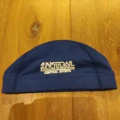 セントラルスポーツ 水泳帽 紺　Mサイズ　記名なし