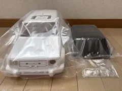 ランクル250 ボディー 1/10 ホワイトSUVボディキット 1/10スケール