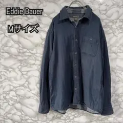 Eddie Bauer Mサイズ チェック柄シャツ　エディーバウアー　長袖