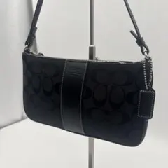 coach shoulderbag signature leather y2kのサムネイル