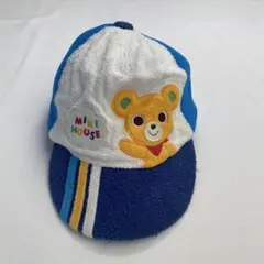 MIKI HOUSE ミキハウス クマ刺繍キャップ Mサイズ
