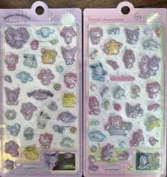 【海外正規品】　サンリオ　立体シール　3Dシール　2枚セット