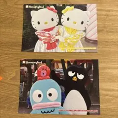 【ハーモニーランド限定】 非売品サンリオ カード 2枚セット