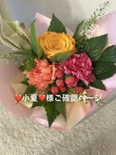 ❤️小夏❤️様、ご確認ページ