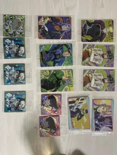 ジョジョの奇妙な冒険　4部　シール　カード