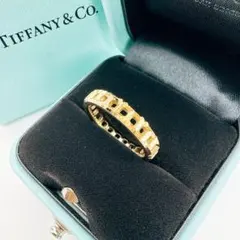 ティファニー TIFFANY ツイストノット リング YG 9号 オールド - メルカリ