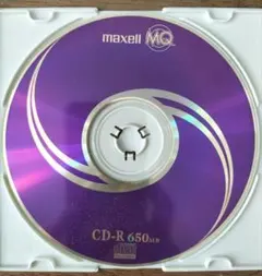maxell CD-R 650MB 録音用メディア
