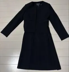 DISOLD ブラック ワンピーススーツ 11AR　礼服　喪服　セット　黒　美品