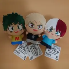 ヒロアカ ちびぐるみ 緑谷 爆豪 轟 幼少期 3体セット