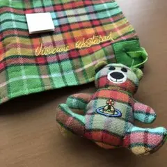 新品未使用】ヴィヴィアン ウエストウッド くまチャーム付きタオル