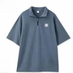 ちいかわ　モモンガ ハーフジップ 半袖　M サイズ　しまむら　アベイルのサムネイル