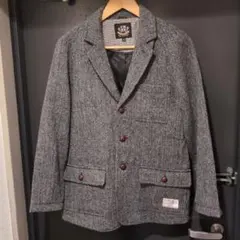 ✨Haringborn Club Harris Tweed ツイード ジャケット