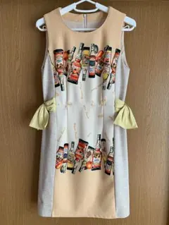 doll up oops/ドールアップウップス　 ボトル柄ワンピース　「美品」