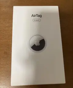 新品未開封　Apple AirTag 本体 4個入り