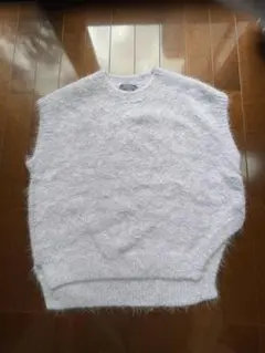 レディース　ノースリーブニット アルパカ　セーター　新品