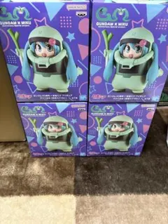 GUNDAM x MIKU フィギュア 4個セット
