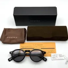 【新品】アイヴァン eyevan フレンチビンテージ 黒ぶち【未使用】のサムネイル