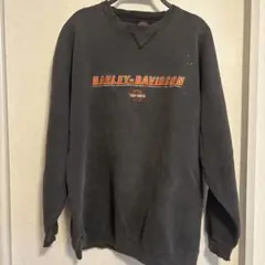 Harley-Davidson ロゴ刺繍 スウェット トレーナーのサムネイル