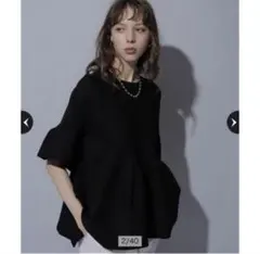 CADUNE×川上桃子さんコラボのオールインワン ブラック 36サイズ - メルカリ