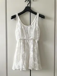 LIP SERVICE レース ノースリーブ チュニック