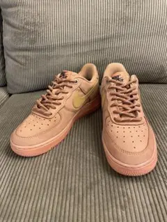 【クリーニング済み】 NIKE エアフォース1 ウィート 23cm