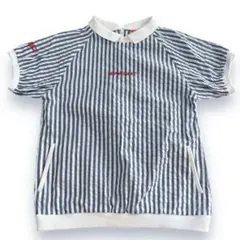 極美品　BEAMS GOLF ビームスゴルフ　ストライプサッカープルオーバー