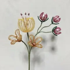 ［最終値下げ］ビーズフラワー