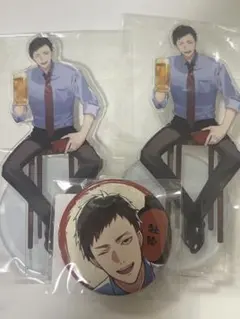 にじさんじ スクラッチ 社築 アクリルスタンド 缶バッジ