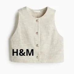 ⭐️新品未使用⭐️H&M⭐️ ブークレジャージーベスト　秋服冬服