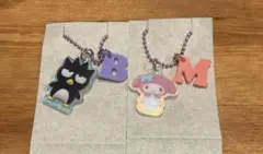 サンリオ ツインチャーム マイメロディ、バッドばつ丸