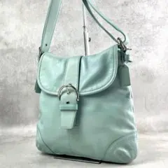 Coach Soho Shoulder Bag Light Blue