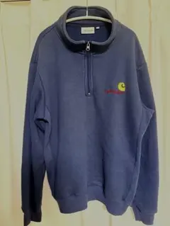 Carhartt WIP ハーフジップ スウェット L