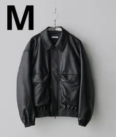 WYM ARTIFICIAL GRAIN SHORT BLOUSON Mサイズ