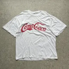 80s~90s Coca-Cola コカコーラ プリントTシャツ 企業T
