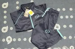 Lotto ジャージ上下セット ネイビー/ターコイズ