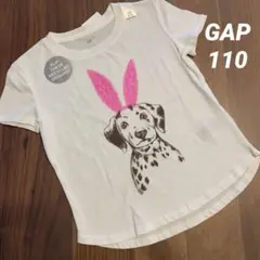 【新品】GAP ギャップ 半袖 Tシャツ スパンコール 女の子 110cm