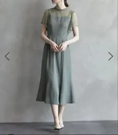【新品未使用】aimer エメ ワンピース ドレス お呼ばれ 2次会 パーティのサムネイル